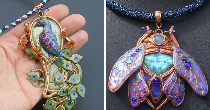 I Use Polymer Clay To Create Unique Art Jewellery