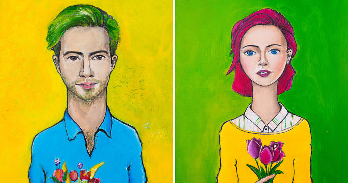 You’ll Recognize Yourself In These Amazing Portraits By An Amsterdam-Based Artist
