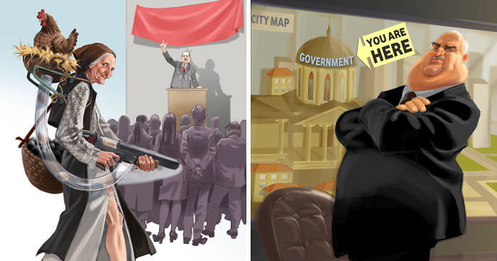 Petry & Crisan: 12 Cartoons For Your Friends Or… For Your Enemies!