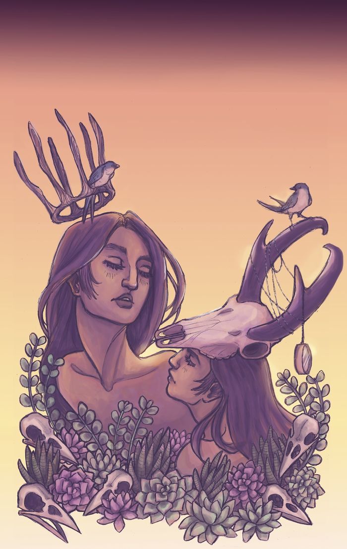 Illustrator Recreates The Zodiacs As Goddesses, Starts Appreciating The Myths Behind The Signs