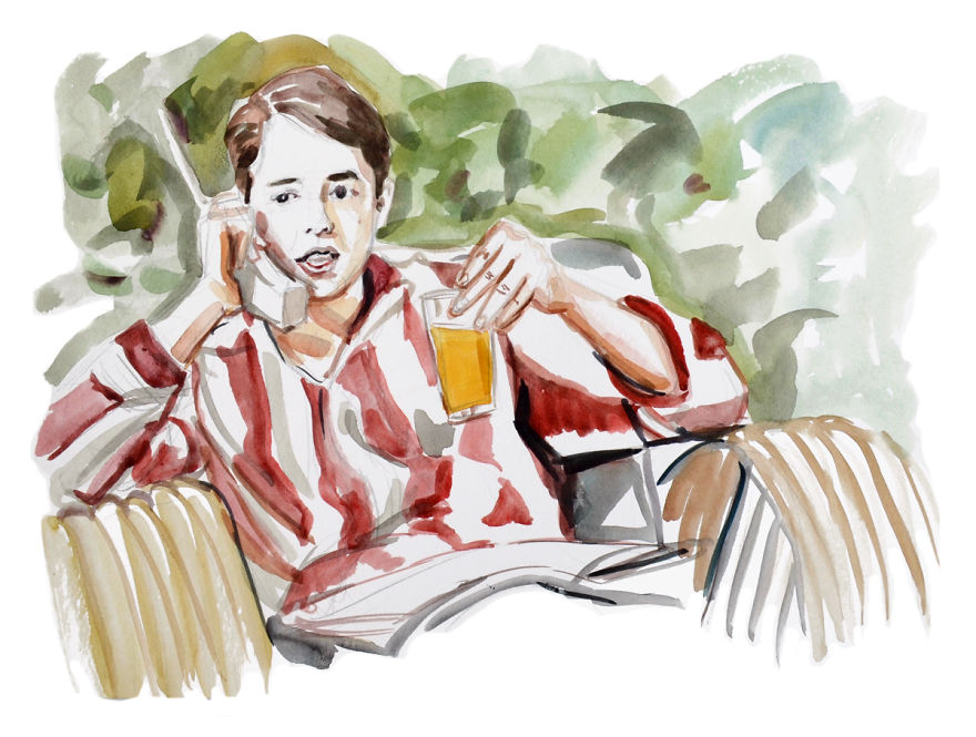 I Made Paintings Of People On The Phone I Made Paintings Of People On The Phone