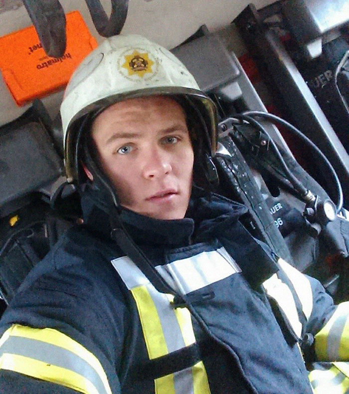 The Way This Latvian Fireman Catches A Suicidal Woman Falling To Her Death Stuns The Internet