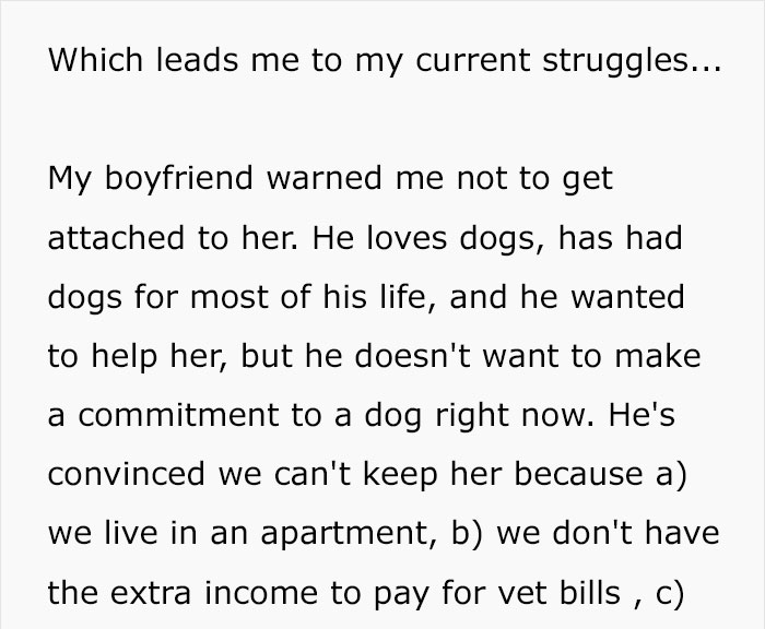 Woman Wants To Adopt A Starved And Terrified Dog, But Her Boyfriend's Response Will Break Your Heart Woman Wants To Adopt A Starved And Terrified Dog, But Her Boyfriend's Response Will Break Your Heart