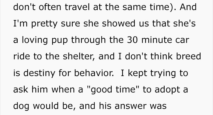 Woman Wants To Adopt A Starved And Terrified Dog, But Her Boyfriend's Response Will Break Your Heart Woman Wants To Adopt A Starved And Terrified Dog, But Her Boyfriend's Response Will Break Your Heart