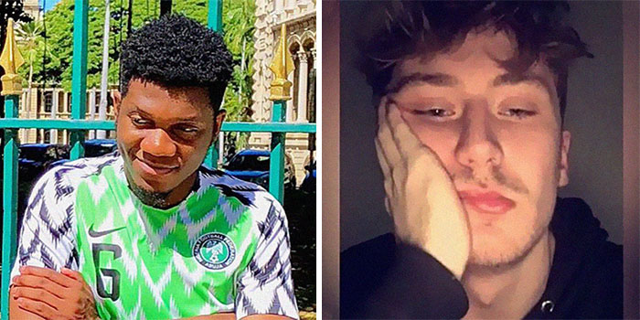 Two Friends Of Different Races Can't Stop Roasting Each Other On Twitter, Make People Question If It's Racism Or Not Two Friends Of Different Races Can't Stop Roasting Each Other On Twitter, Make People Question If It's Racism Or Not