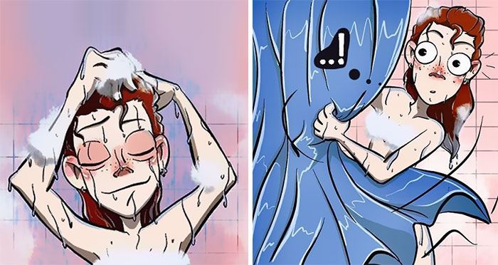 50 witzige Comics über den Alltag einer veganen Künstlerin