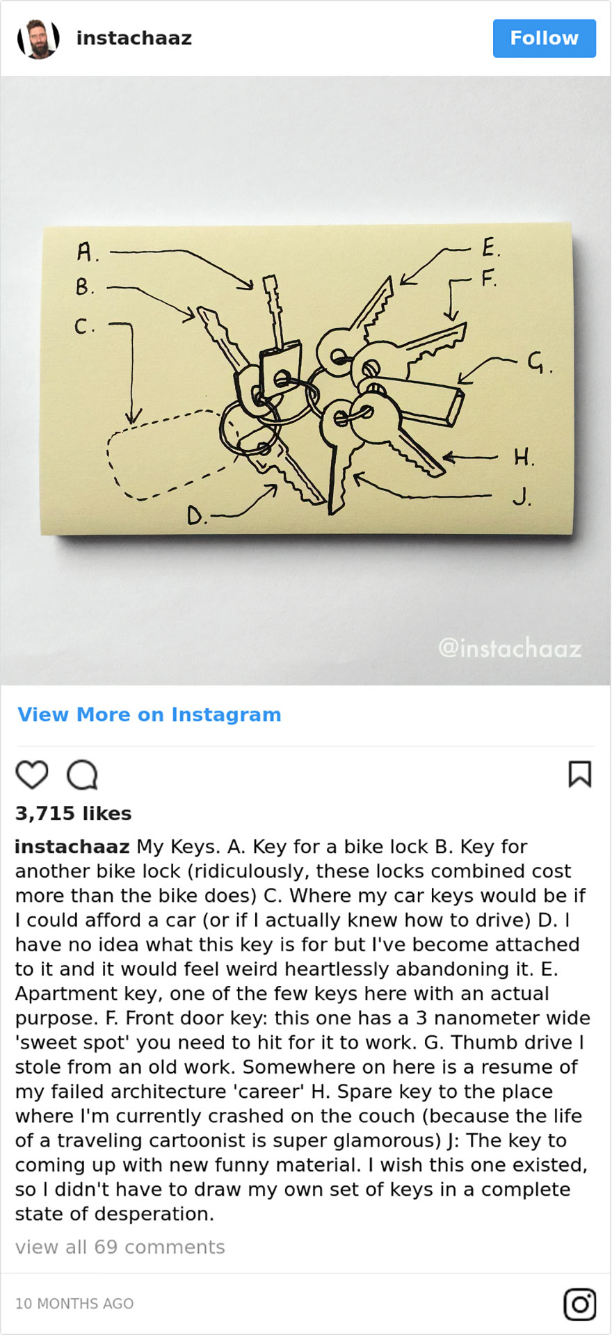 Funny Adulthood Problems Sticky Notes Chaz Hutton