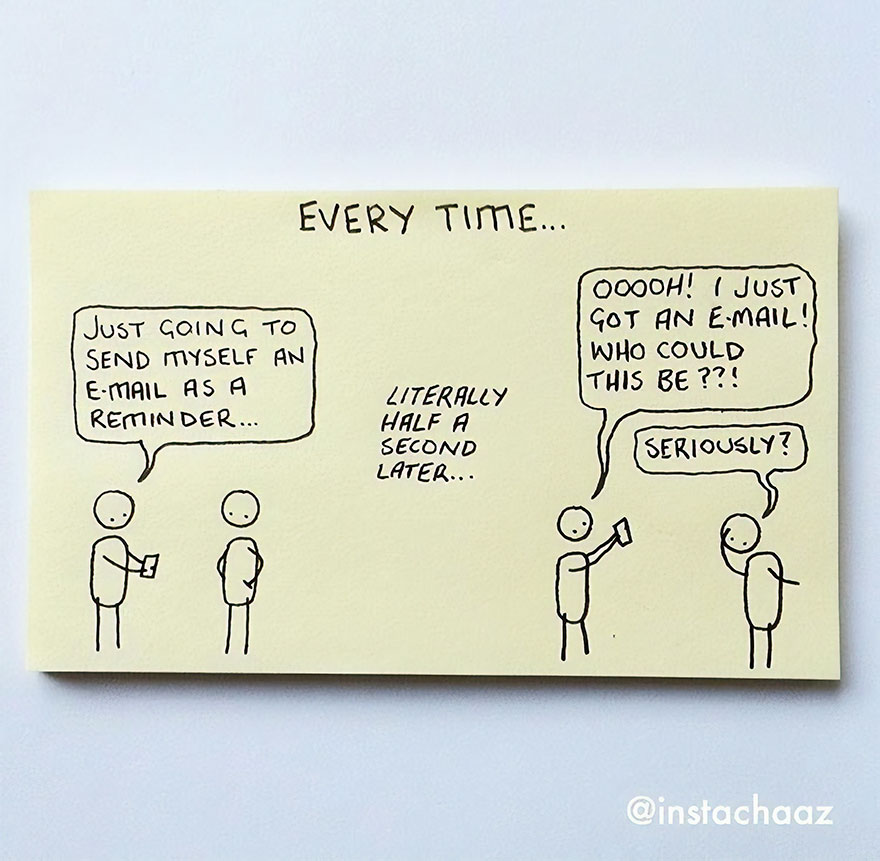 Funny Adulthood Problems Sticky Notes Chaz Hutton