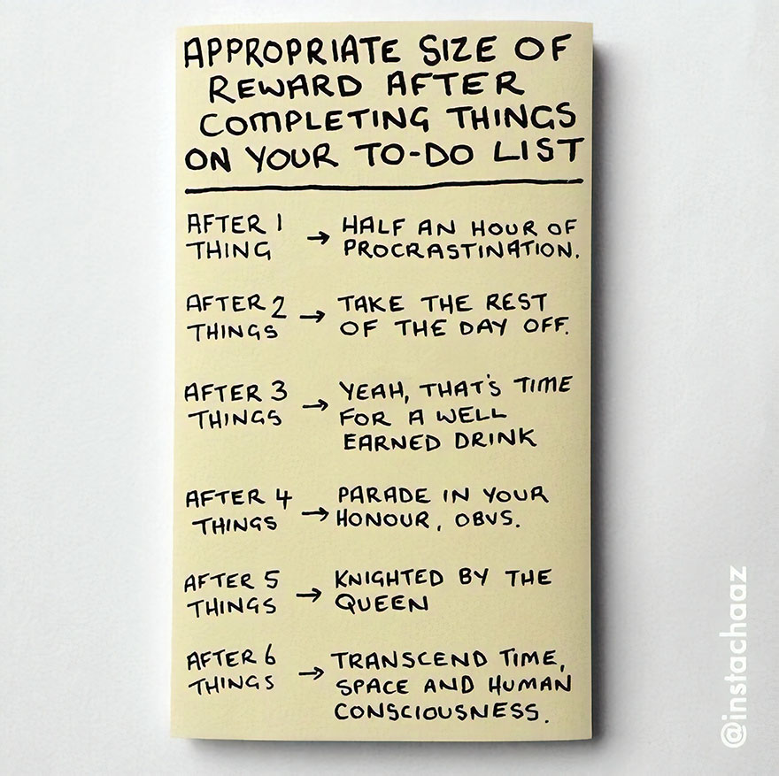 Funny Adulthood Problems Sticky Notes Chaz Hutton