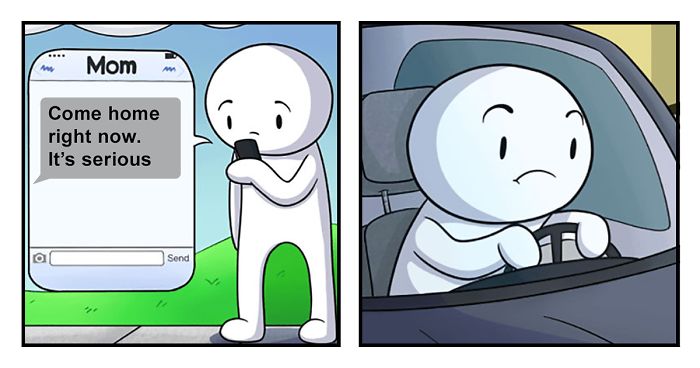These 275 Funny Comics By Theodd1sout Have The Most Unexpected Endings