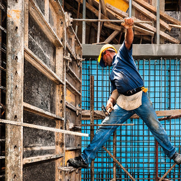 Doing The Splits Over Rebar. Not The Best Idea