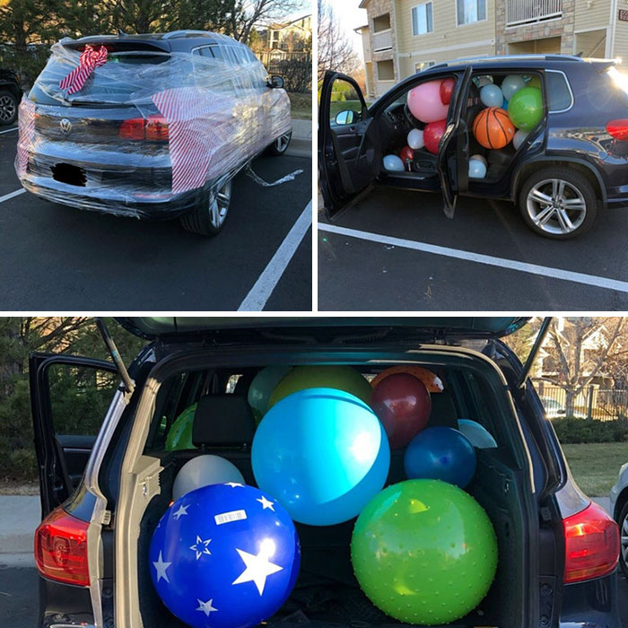 My Parents Drove Almost An Hour Out Of Their Way To Prank Me After I Pranked Their Cars Over Thanksgiving Weekend. I’m Open To Any Ideas On How To Get Them Back