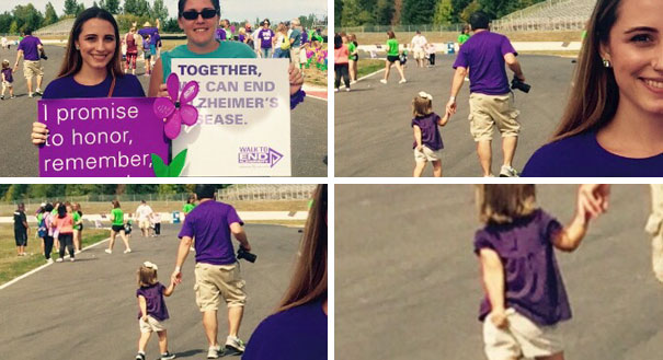 Never Know What Strangers May Be Doing In The Background When You're Taking A Picture