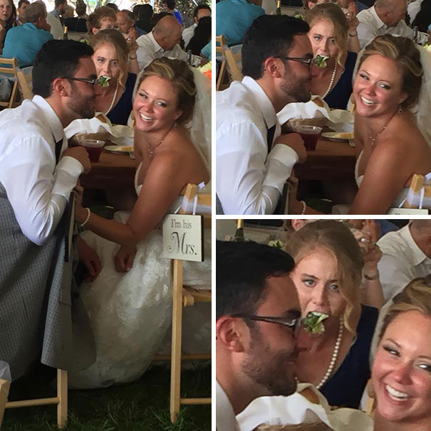 I Took This Picture Trying To Get A Fun Candid Of The Bride And Groom. Best Choice Ever