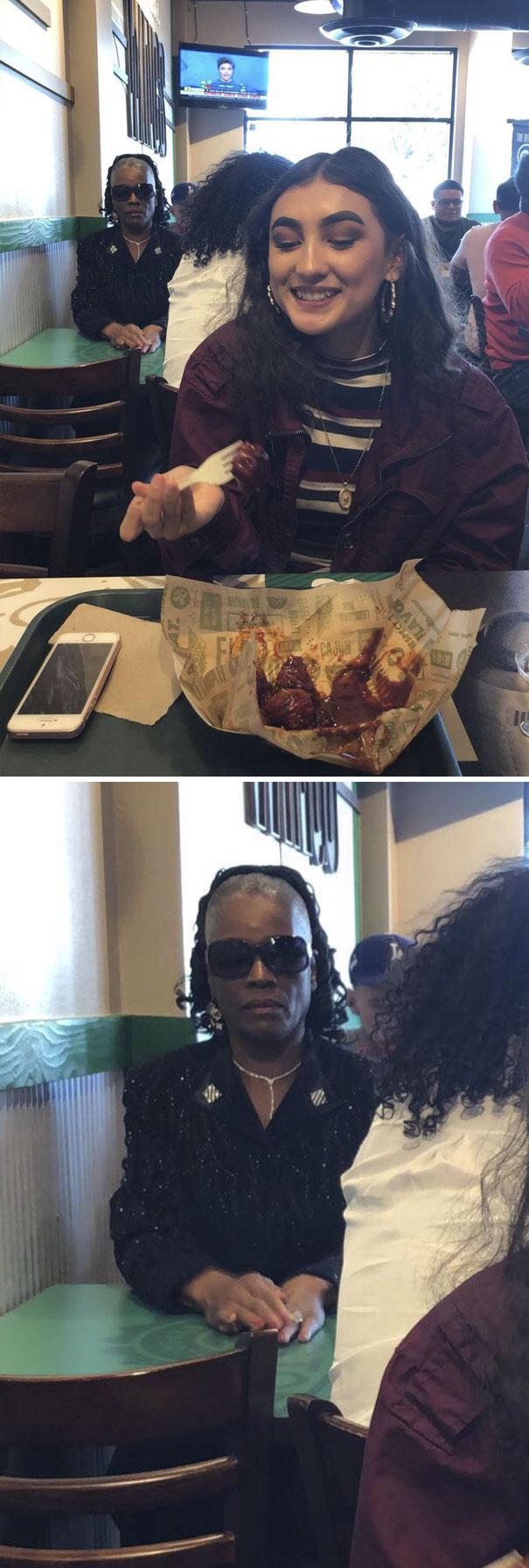 When Waitress Brings Someone Else Their Food When You Ordered First