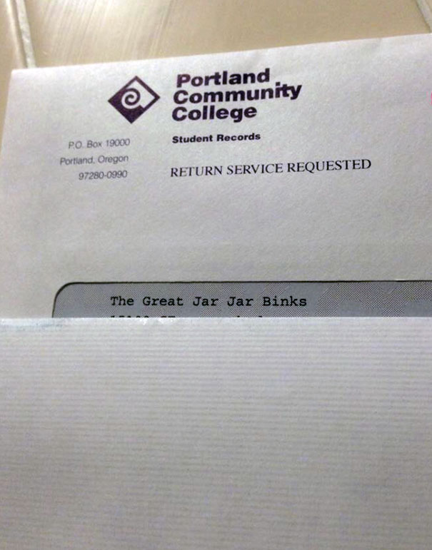 My Buddy Got A Letter From His College Today. Not Sure How He Pulled This Off