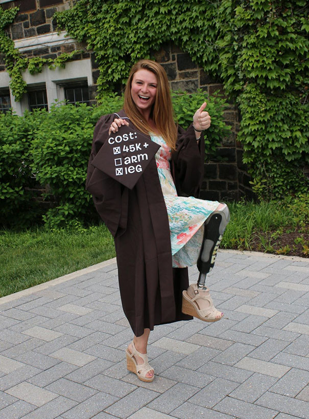 Usually I'd Say Decorating Graduation Caps Are Dumb But