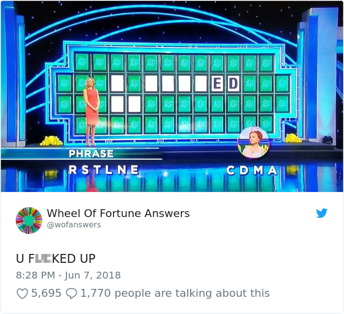 Wheel Of Fortune Funny