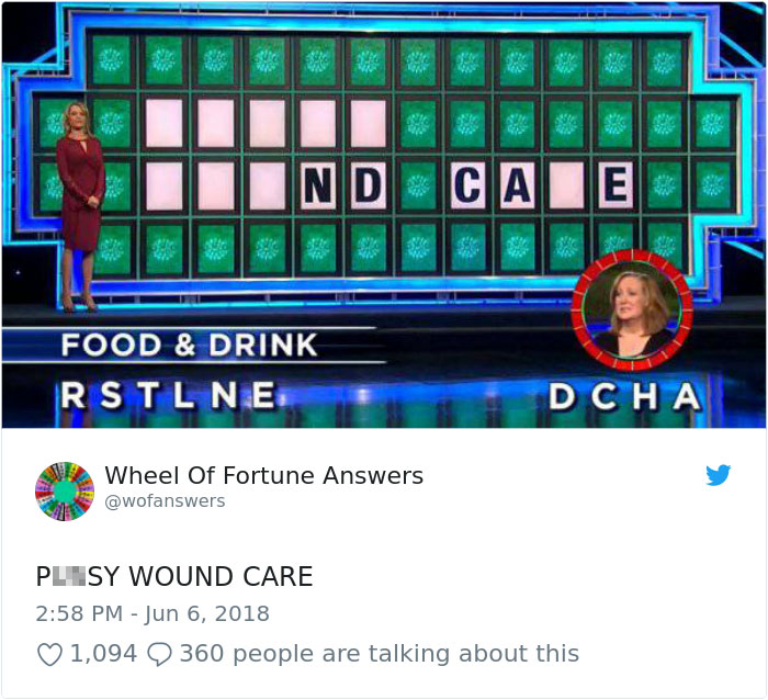 Wheel Of Fortune Funny
