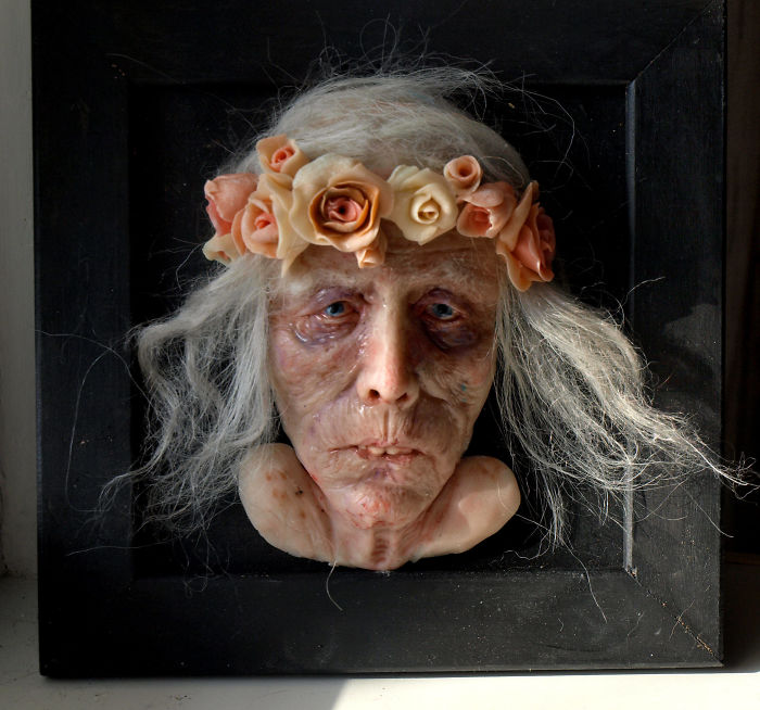 I Sculpt Faces Of Polymer Clay