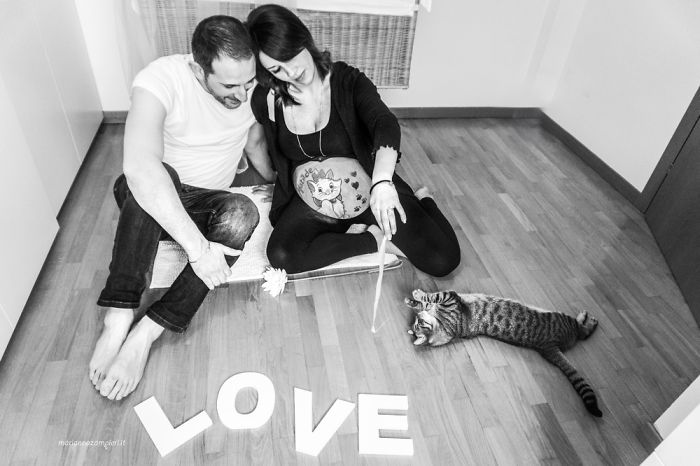 I Photograph Mommies-To-Be With Their Cats To Fight Prejudices I Photograph Mommies-To-Be With Their Cats To Fight Prejudices