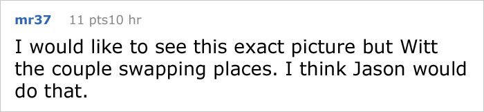 Husband Refuses To Stay Out Of His Wife's Picture With Jason Momoa, And The Final Pic Will Make You Laugh Husband Refuses To Stay Out Of His Wife's Picture With Jason Momoa, And The Final Pic Will Make You Laugh