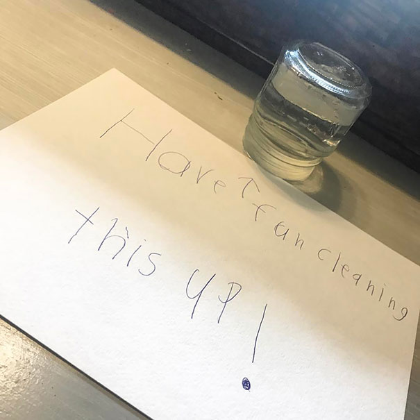 Oh, Summer Fun! I Have To Give The Little Guy Props For Creativity On This One. Still Trying To Decide Which Of My Little Angels Pulled Of This Prank. I Have An Idea Who