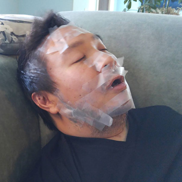 What Happens When Daddy Pretends To Fall Asleep On The Couch. Especially When Kid's Cousins Are Visiting