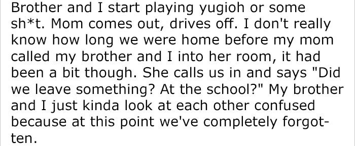 11 Times Parents Accidentally Forgot Their Kids 11 Times Parents Accidentally Forgot Their Kids