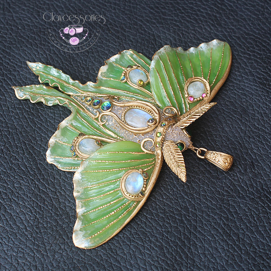 I Use Polymer Clay To Create Unique Art Jewellery