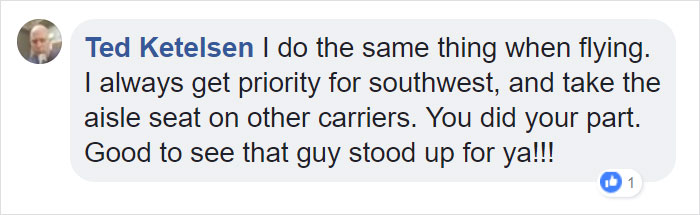 Woman Notices Man Next To Her Is Texting Someone That He's Sitting Next To 'Smelly Fatty', And It Escalates Quickly Woman Notices Man Next To Her Is Texting Someone That He's Sitting Next To 'Smelly Fatty', And It Escalates Quickly