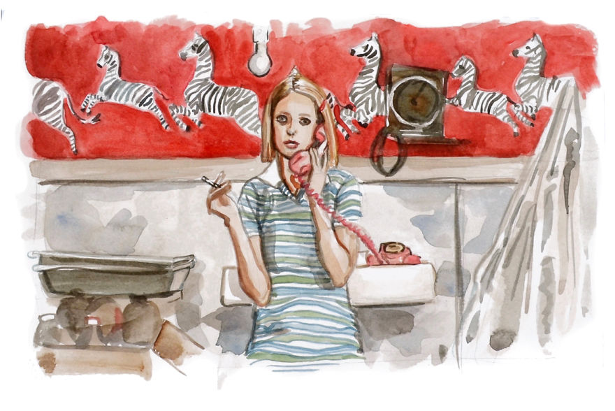 I Made Paintings Of People On The Phone I Made Paintings Of People On The Phone