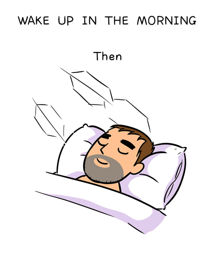 Wife Illustrates What Happened To Her Husband After Having Kids, Shows It's Not Only Moms That Change