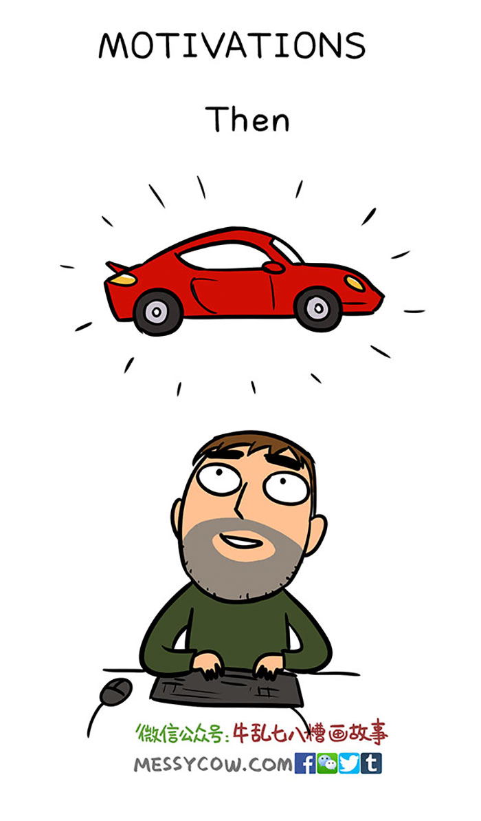 Wife Illustrates What Happened To Her Husband After Having Kids, Shows It's Not Only Moms That Change