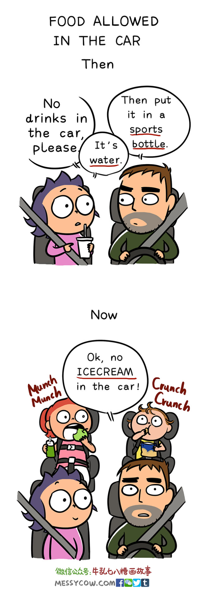 Wife Illustrates What Happened To Her Husband After Having Kids, Shows It's Not Only Moms That Change Wife Illustrates What Happened To Her Husband After Having Kids, Shows It's Not Only Moms That Change