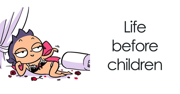 Wife Illustrates What Happened To Her Husband After Having Kids, Shows It’s Not Only Moms That Change