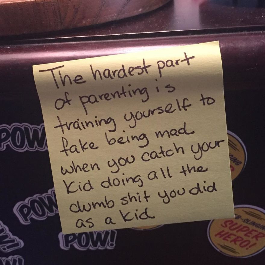 I've Written Over 350 Funny Notes About Being A Stay-At-Home Dad