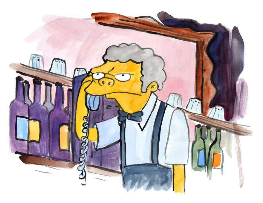 I Made Paintings Of People On The Phone I Made Paintings Of People On The Phone