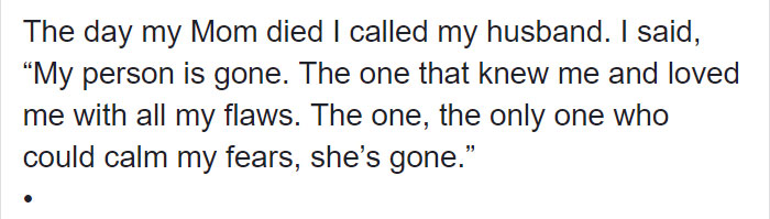 Wife Calls Husband To Tell About Her Mother's Death, And He Reveals A Story He Kept Secret All These Years Wife Calls Husband To Tell About Her Mother's Death, And He Reveals A Story He Kept Secret All These Years