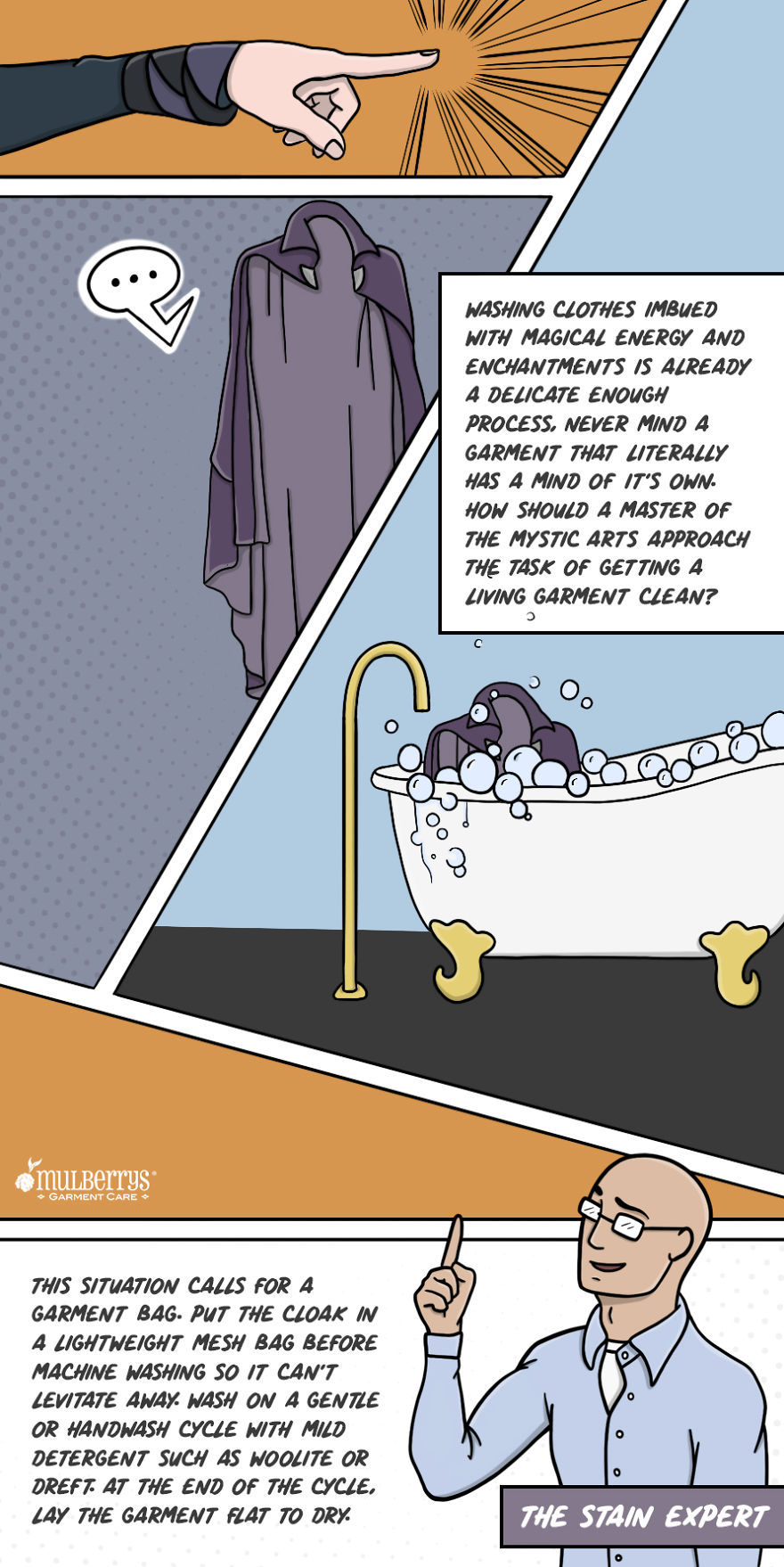 Artist Creates Gorgeous Comics Describing How Superheroes Should Clean Their Costumes
