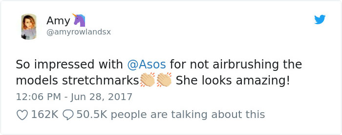 Boohoo Posts Image Without Photoshopping Model's "Imperfections" Out And The Internet Is Saying FINALLY Boohoo Posts Image Without Photoshopping Model's "Imperfections" Out And The Internet Is Saying FINALLY