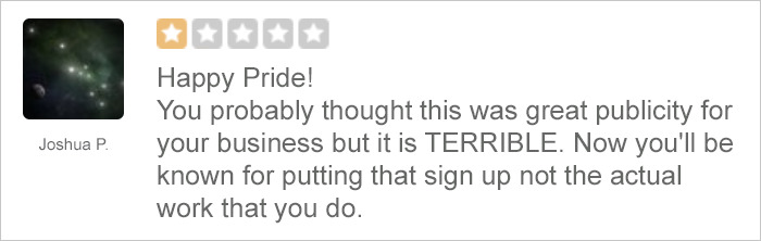 This Guy Tried To Ban Gay People From Entering His Store And It Backfired Hilariously This Guy Tried To Ban Gay People From Entering His Store And It Backfired Hilariously