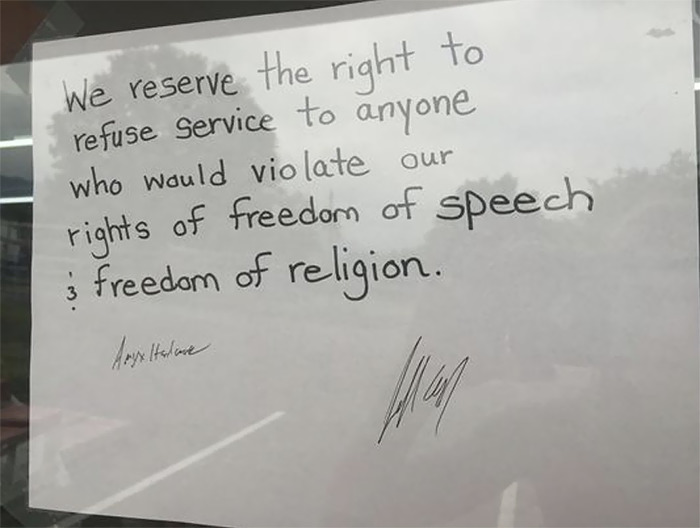 This Guy Tried To Ban Gay People From Entering His Store And It Backfired Hilariously This Guy Tried To Ban Gay People From Entering His Store And It Backfired Hilariously