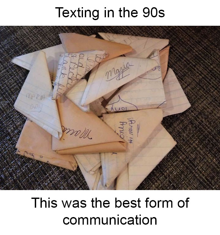 Old School Texting