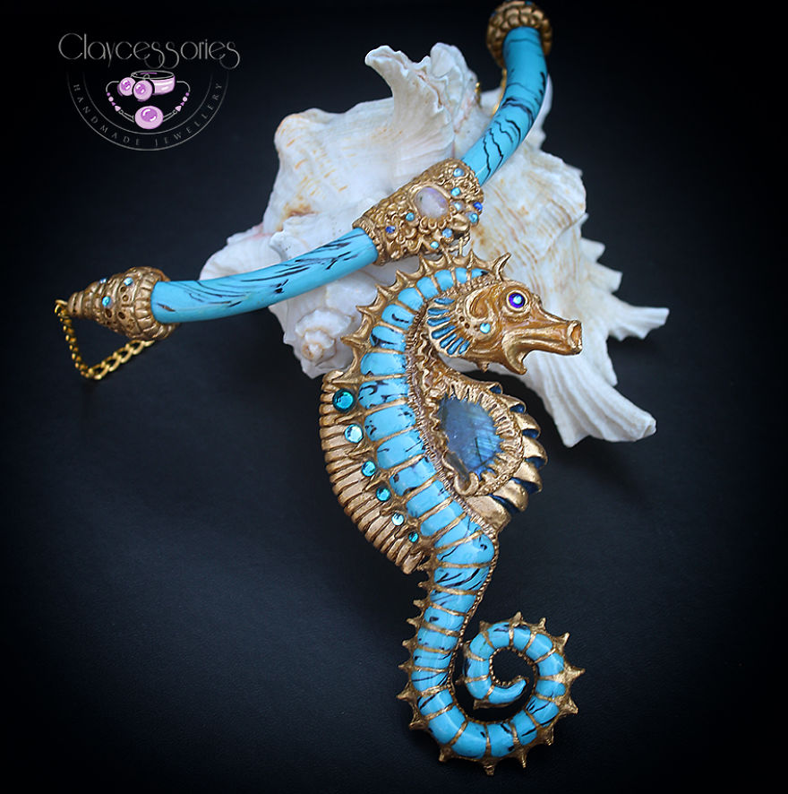 I Use Polymer Clay To Create Unique Art Jewellery