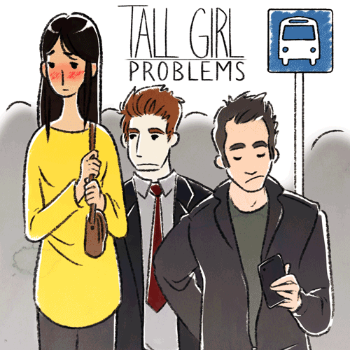 Artist Illustrates Tall & Short Girl Problems, And The Result Is Hilariously Relatable Artist Illustrates Tall & Short Girl Problems, And The Result Is Hilariously Relatable