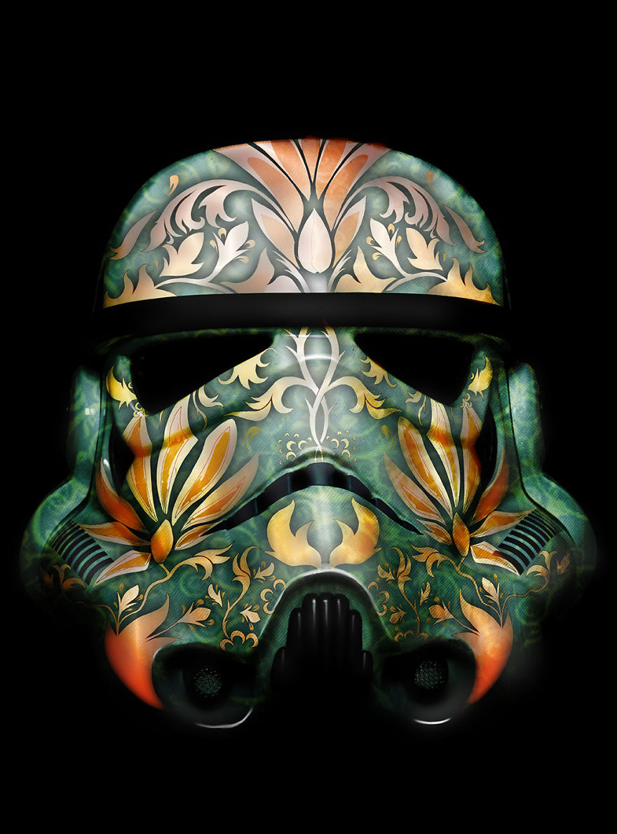 We Combinined Stormtrooper Helmets With A Variety Of Fun Themes Using Photoshop We Combinined Stormtrooper Helmets With A Variety Of Fun Themes Using Photoshop