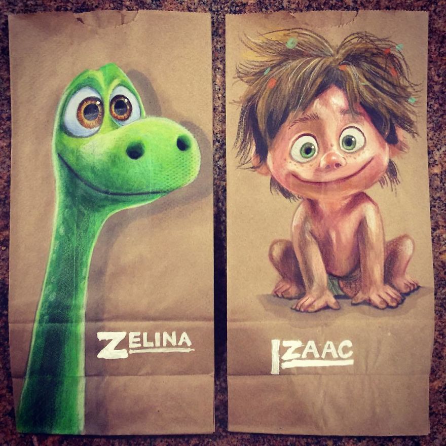 Art-On-Kids-Lunch-Bags-Lynell-Jinks