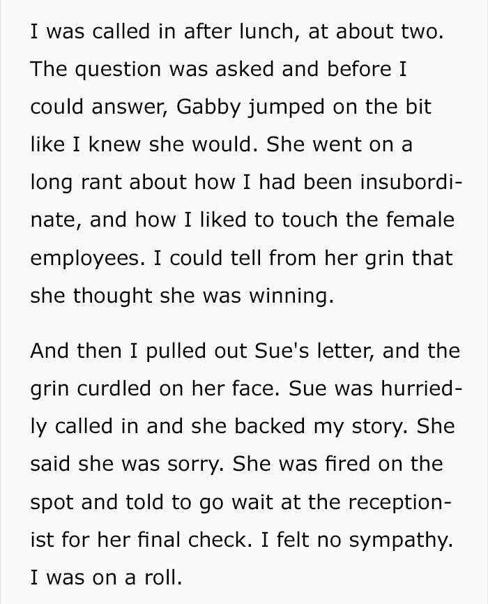Boss Accuses Employee Of Sexual Harassment, Doesn't Expect He Would Plan Such Brutal Revenge Boss Accuses Employee Of Sexual Harassment, Doesn't Expect He Would Plan Such Brutal Revenge