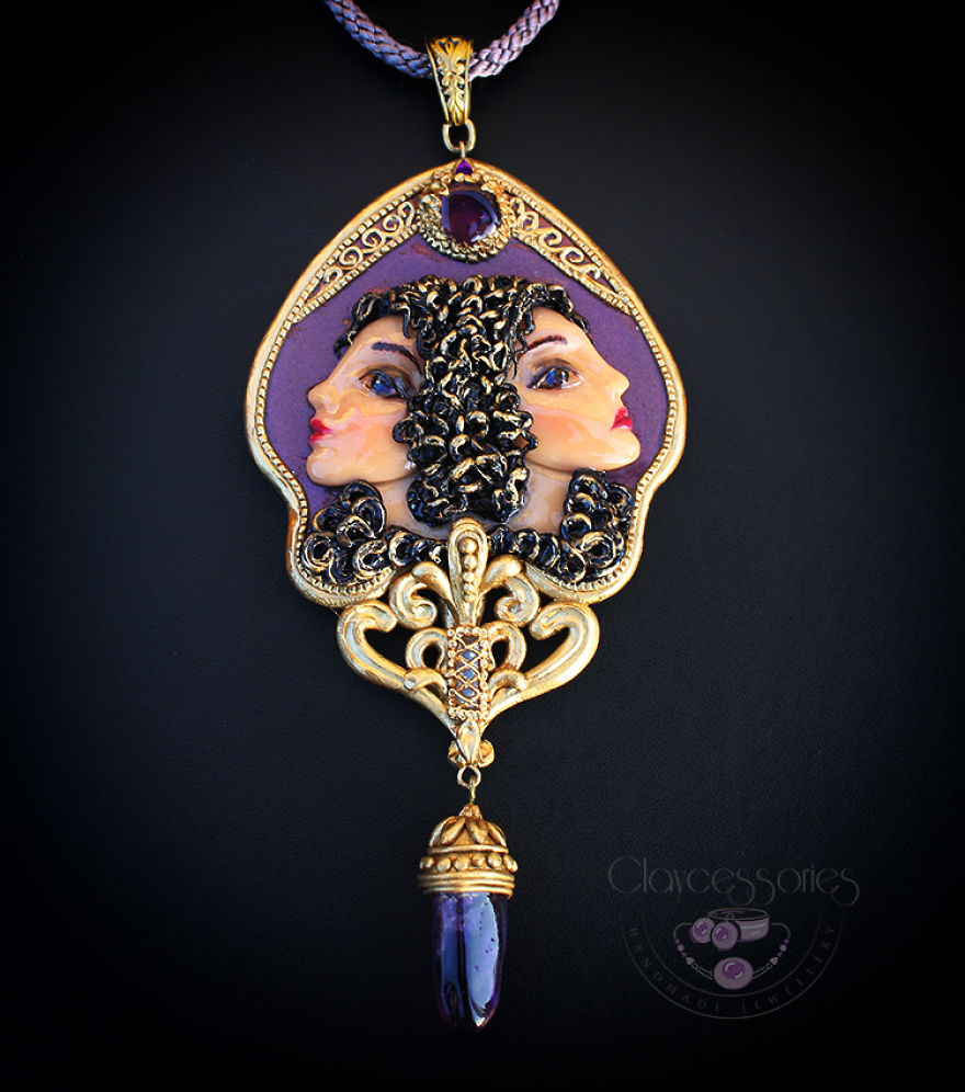 I Use Polymer Clay To Create Unique Art Jewellery